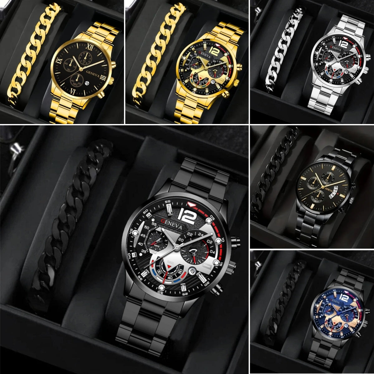 Beliebtes Herrenarmbanduhrset